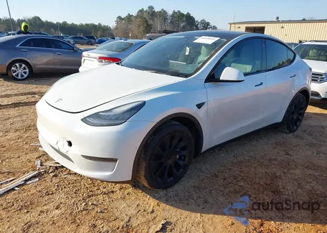 2021 Tesla Model Y Long Range Dual Motor All-Wheel Drive from USA, damaged, VIN 5YJYGDEE8MF089883